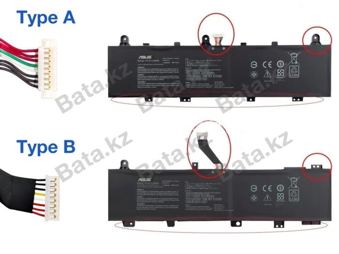 Аккумулятор для ноутбука Asus C41N1906-B — изображение 4