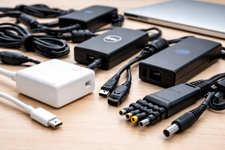 Оригинальные и совместимые блоки питания для ноутбуков разных брендов